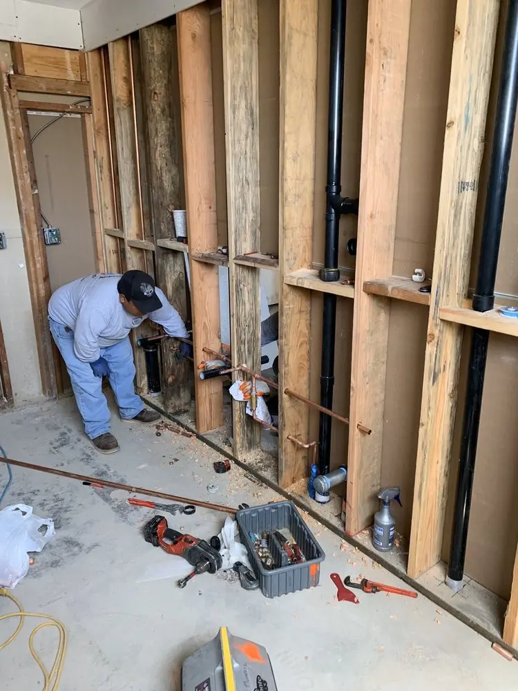 Commercial rough-in plumbing for Trenchless Sewer Repair in Valencia Hills